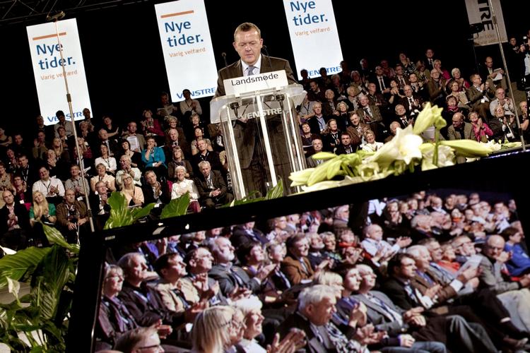 VK-forlis. Efter 9 år står Løkke med et parti, der stritter i mange retninger. (Arkiv) 