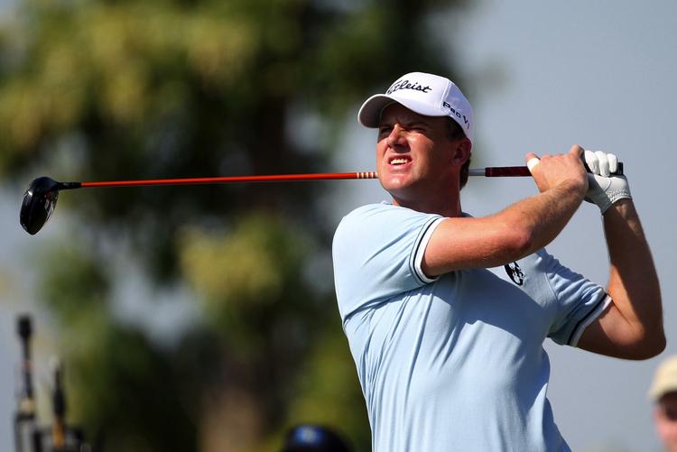 Svensk. Robert Karlsson vandt Dubai World Championship. 