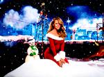 Mariah Carey er ligegyldig og kedelig på sin anden jule-cd. PR-foto: David LaChapelle 