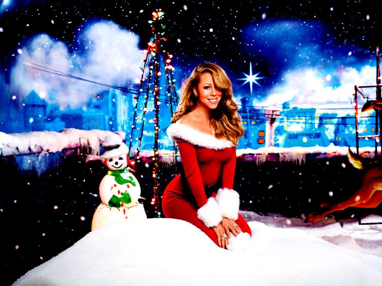 Mariah Carey er ligegyldig og kedelig på sin anden jule-cd. PR-foto: David LaChapelle 