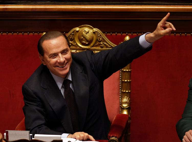Dydsmønster. Den italienske premierminister Silvio Berlusconi ser sig selv som et roligt gemyt. 