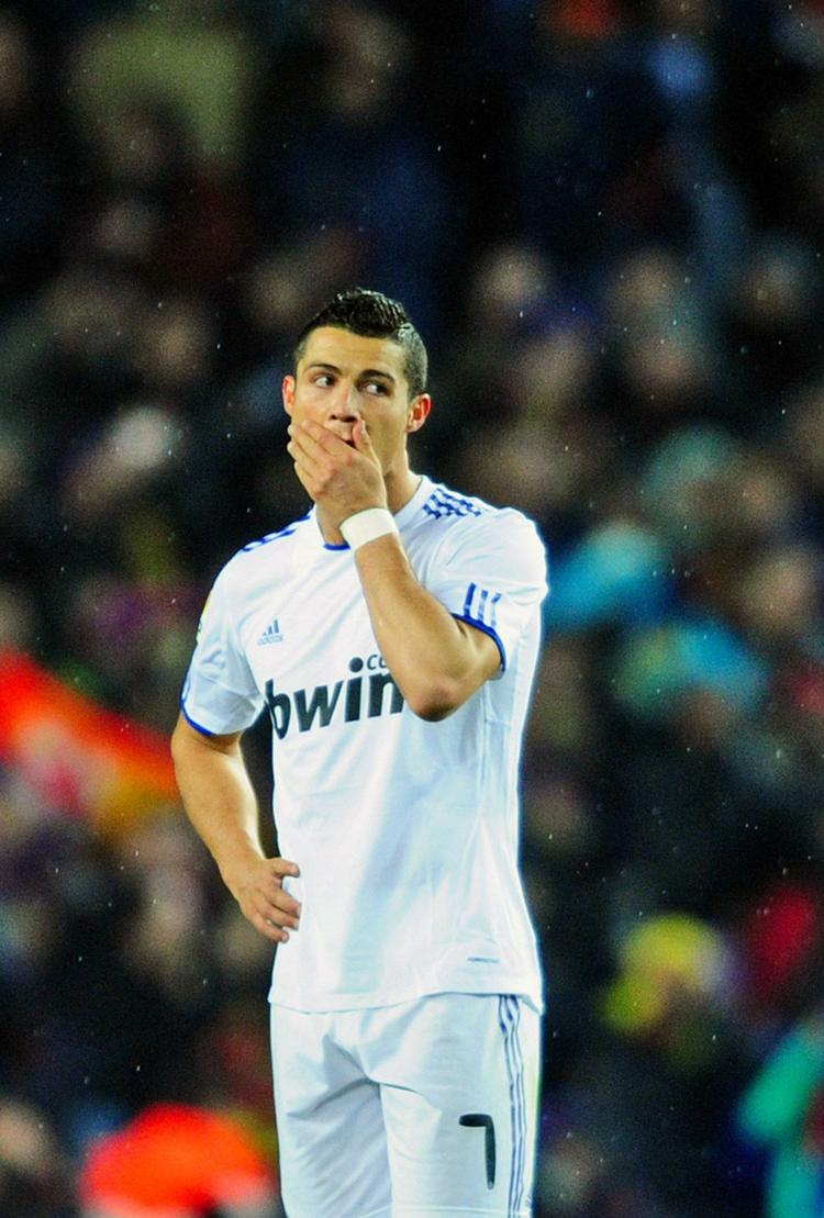 En lidt trist Cristiano Ronaldo. 