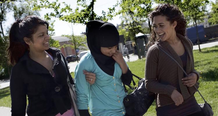 Temporyttere. Etniske minoritetspiger begynder tidligere i uddannelsessystemet end majoritetspiger, viser ny rapport. Arkivfoto: Miriam Dalsgaard. 