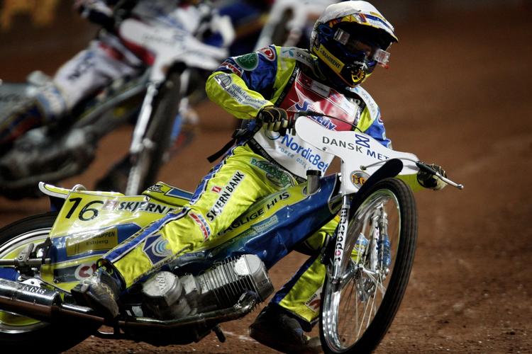 kontraktproblemer. Kenneth Bjerre er både dansk mester og den bedst placerede dansker i grand prix-serien. 