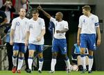 England. Wayne Rooney (t.v.) og Steven Gerrard (t.h.) er de to helt store navne på det engelske landshold. 