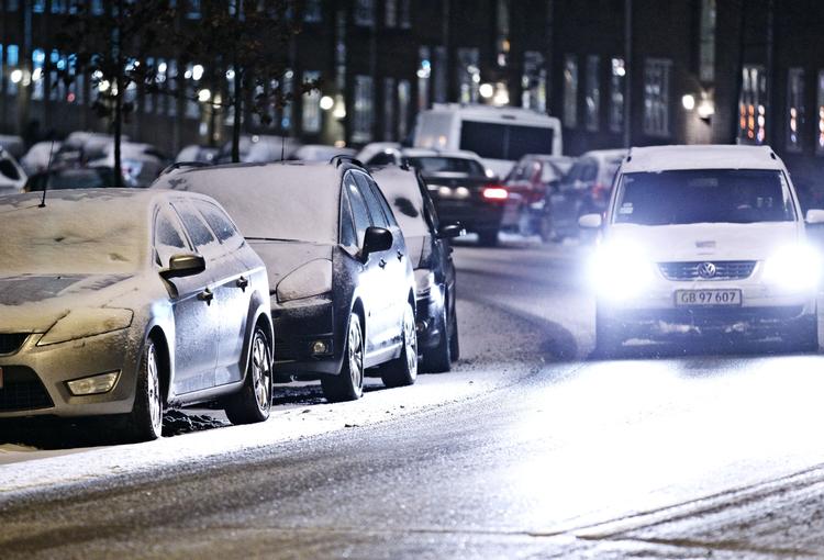 Kulde. Natten til lørdag kan det komme ned på minus 15 grader lokalt, melder DMI. 