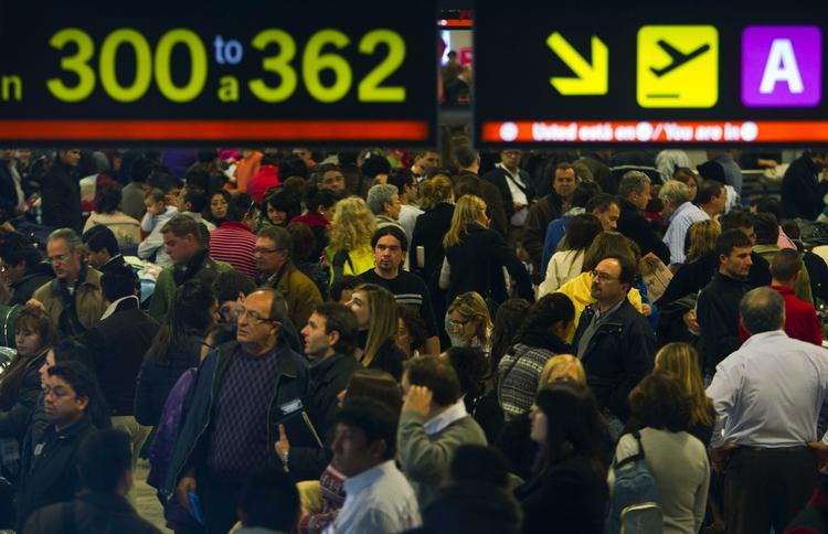 Kaos. Masser af fly er aflyst på grund af strejken i Spanien. 
