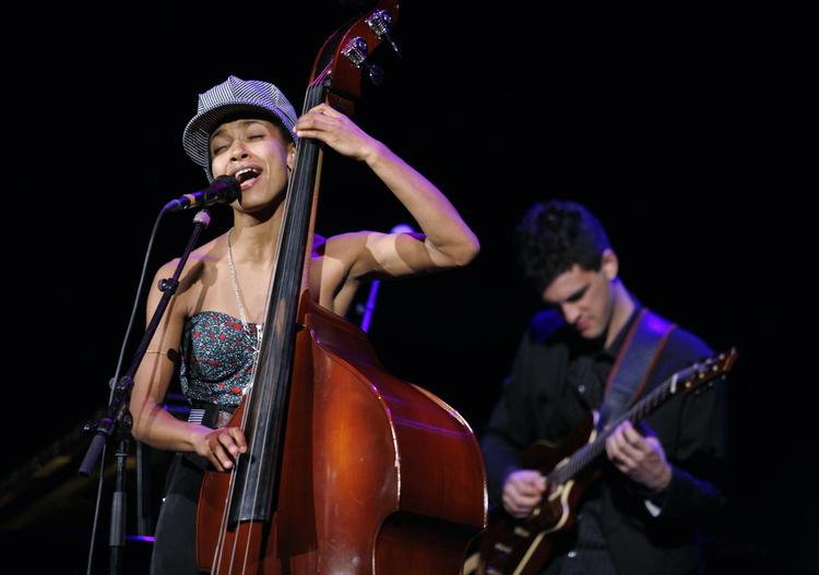 Over de næste tre år er Irma sponsor for Copenhagen Jazz Festival. Her ses bassisten Esperanza Spalding, som gav koncert på Det Kongelige Teaters Gamle Scene under Copenhagen Jazz Festival 2010. 