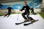 STARTHJÆLP. Giver det pote at køre på rullende tæpper inden skiferien? Vi tester på torsdag. 