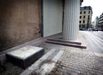 Skulptur? Vor Frue kirke uden Davidstatuen, som blev stjålet for et par år siden. 