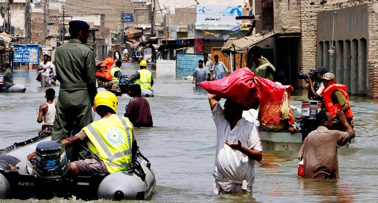 Oversvømmelse. 2-graders-målsætningen kræver bl.a. fuldt forpligtende aftaler om reduktioner. 