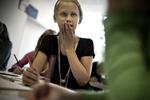 Klasser. Skoleeleverne har mulighed for flere klassekammerater med regeringens nye skolereform. 