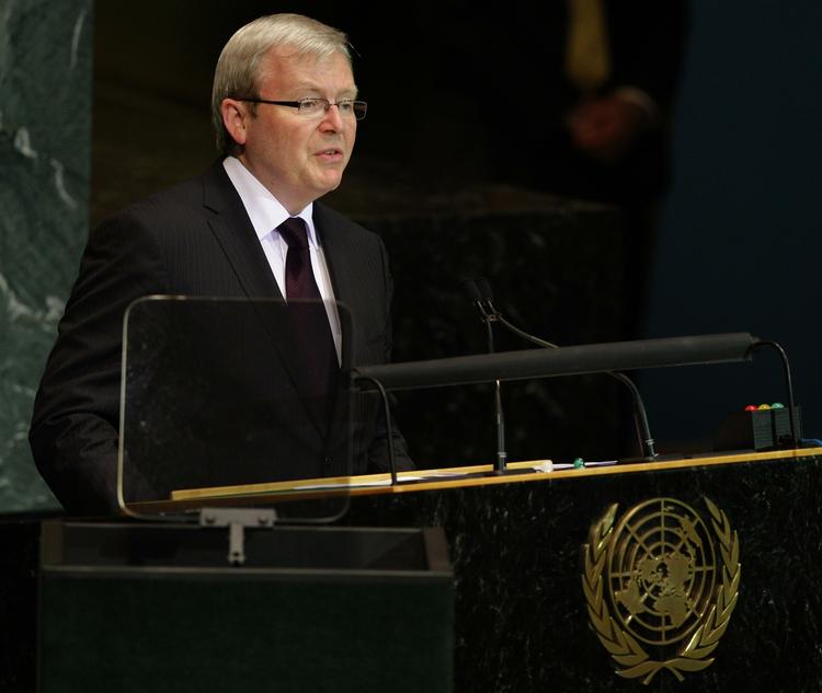 Ansvar. USA bør passe bedre på sine papirer, sigger australien udenrigsminister Kevin Rudd. 