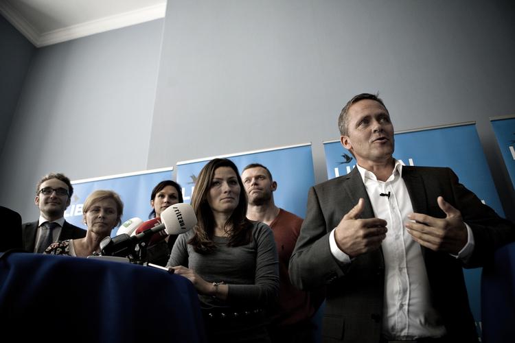 Kendisfaktor. Lederen af Liberal Alliance Anders Samuelsen frygter ikke, at der ikke skal opstå ballade blandt partiets prominente kandidater, som det skete før det seneste valg. 