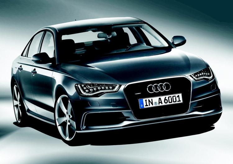 Velkendt. Den nye Audi A6 vover sig ikke ud i store designspring. Den markante kølergrill og lygterne med diodelys er nogle af de mest markante stilelementer. 
