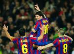 Trio. Messi (øverst) fik Den Gyldne Bold sidste år og er nu under pres fra sine to holdkammerater. 