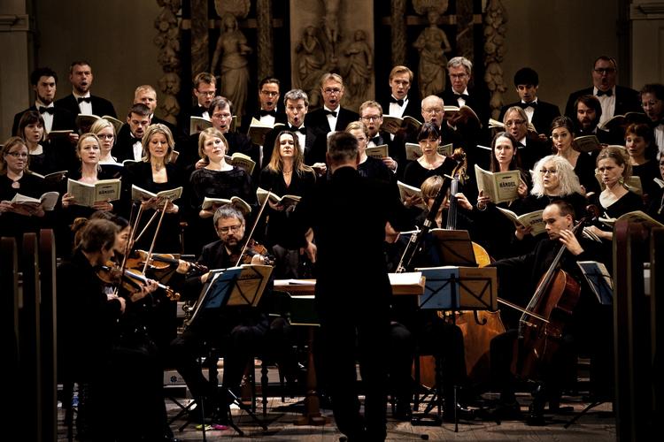Händels musik betyder noget for Sokkelund Sangkor, og dirigent Morten Schuldt-Jensen sikrede den fine rytmiske balance. 