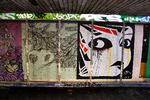Ét stort værk. Street art-værket i tunnelen under Østerbrogade. Foto: Helvetikat 