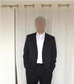 Bombemand? Denne mand er den formodede bombemand fra Stockholm. Billedet, som her er sløret, stammer fra hans egen Facebook-profil. 