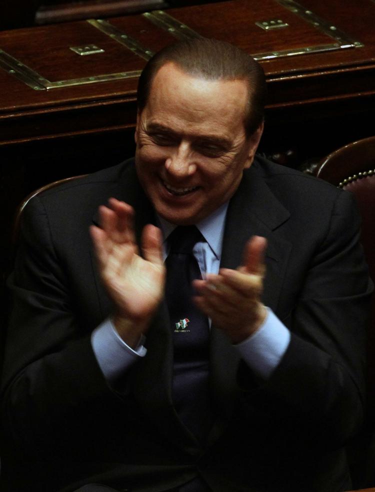 Boss. Silvio Berlusconi vandt dagens afstemninger i Italien og kan fortsat kalde sig regeringschef. 