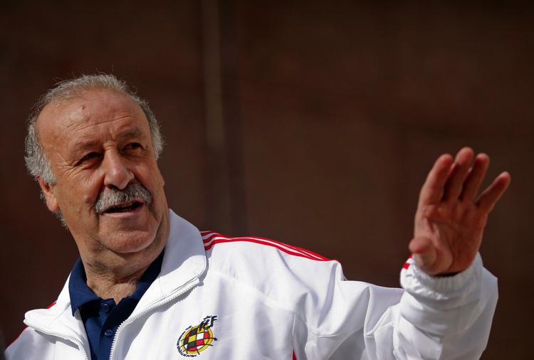 dopingfri. Vicente del Bosque førte Spanien frem til VM-titlen i Sydafrika. 
