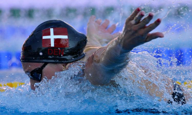 medalje. Danmarks første medalje ved kortbane-VM blev sikret af Jeanette Ottesen. 