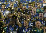 Triumf. Champions League-vinderne fra Inter kan nu også kalde sig verdensmestre i klubfodbold. 