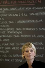 Aflyst. Undervisningsminister Tina Nedergaards forslag om at fjerne loftet for klassestørrelser fik kun et par ugers levetid, efter hun fremsatte det 4. december. 