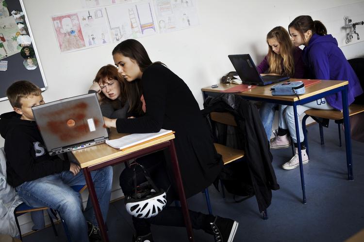 Loft. Hvor mange elever skal der kunne puttes ind i et klasselokale? Det er et spørgsmålene efter regeringens nye skoleudspil. 
