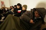 Køligt. Forholdet mellem Nordkorea og Sydkorea har længe været på frysepunktet, og sydkoreanerne måtte igen i dag søge i beskyttelse under jorden. 