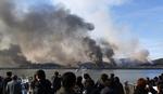 BOMBARDEMENT. En sydkoreansk artilleriøvelse fik i november Nordkorea til at bombardere mål på en sydkoreansk ø. Denne gang har landet dog ikke reageret med ild på en ny, sydkoreansk øvelse. 
