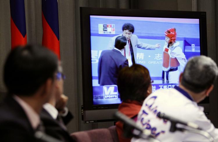 vrede. Diskvalifikationen af Yang Shu-chun har vakt vrede i hendes hjemland, Taiwan. 
