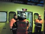 Evakueret. Samtlige passagerer på et intercitytog mod Fyn og Jylland måtte forlade toget på grund af kraftig røg. 