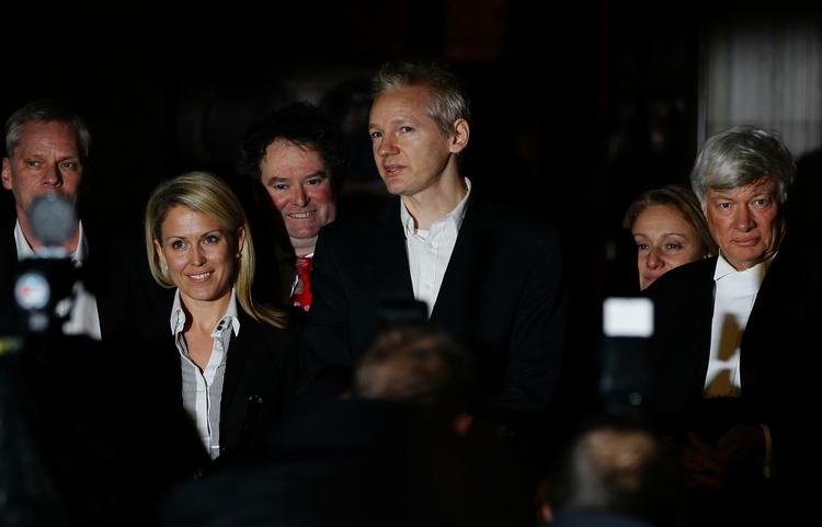 Fri. Julian Assange blev forleden løsladt i London. 