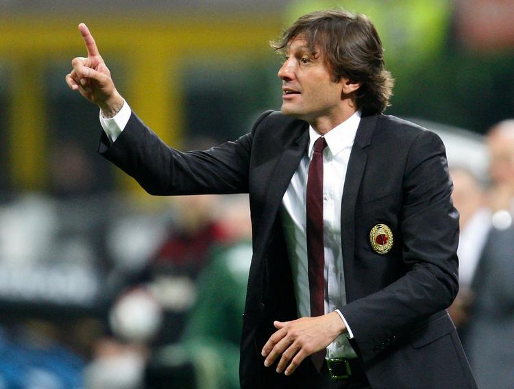 SJÆLDENT. Leonardo siddet på trænerbænken i AC Milan og får ny samme position i FC Inter. 