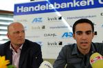 PLANLAGT. Vuelta a Murcia bliver den første opgave, som Bjarne Riis (tv.) sender Alberto Contador ud i. 