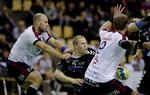 Gennembrud. Århusspiller Kasper Irming i gennembrud, da Aarhus Håndbold mødte Team Tvis Holstebro i herrenes pokal-semifinale i Nrgi i Aarhus. 