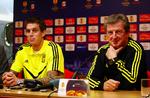 Skillevej? Liverpool-manager Roy Hodgson (t.h.) har flere gange afvist, at Daniel Agger er til salg. 