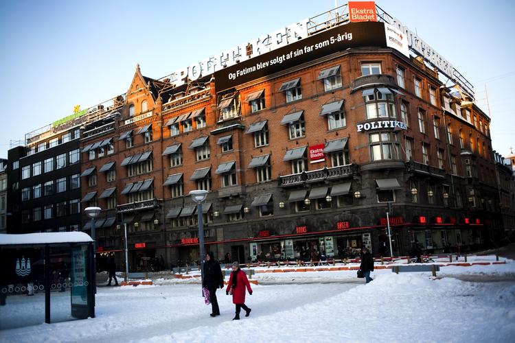 Terror. I JP/Politikens Hus synes flere medarbejdere, at terrortruslen er kommet ubehageligt tæt på. 