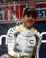 sejrsmaskine. En af Team HTC-Highroads spurtkanoner, Matthew Goss, er kommet godt fra start i en af sæsonens store optaktsløb. 