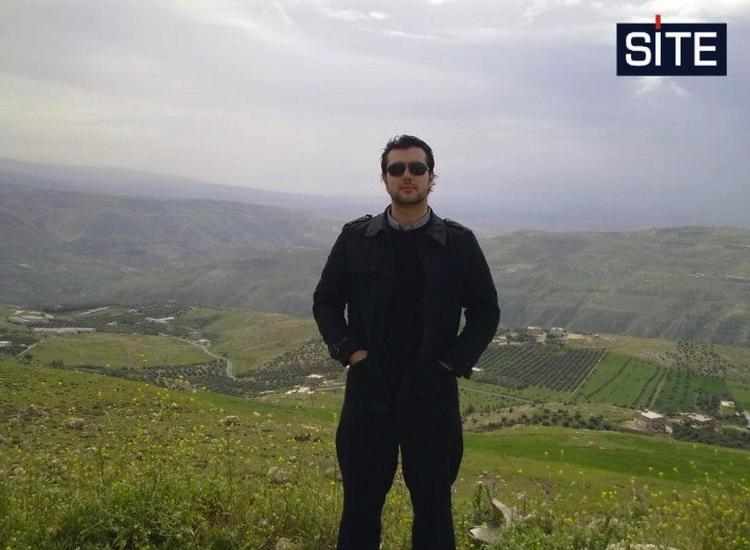 Stockholm-bomberen. Taimour Abdulwahab som han fremstår på en jihad-hjemmeside. 