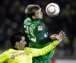 transferkamp. Werder Bremens solide landsholdsspiller Per Mertesacker er i søgelyset i engelske storklubber. 