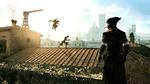 Mord i flertal. I 'Assassin's Creed: Brotherhood' skal man myrde løs. Det fungerer bedst som multiplayerspil, hvor der er langt mere på spil end i singleplayer, fordi både sværhedsgraden og uforudsigeligheden er mange gange større. Illustration fra spillet 