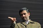 Ahmadinejad. Iranian President Mahmoud Ahmadinejad gestures prior to delivering his speech at a public gathering during his provincial tour in the city of Qazvin about 90 miles (140 kilometers) west of the capital Tehran, Iran, Wednesday, Nov. 10, 2010. 
