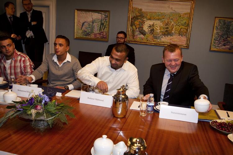 PROBEMKNUSER. Statsminister Lars Løkke Rasmussen (V) så det som sin opgave at få de utilpassede unge i arbejde. 