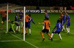 selvmål. Jose Boswinga havde sidste fod på bolden ved scoringen, da Wolverhampton vandt 1-0 over Chelsea. 