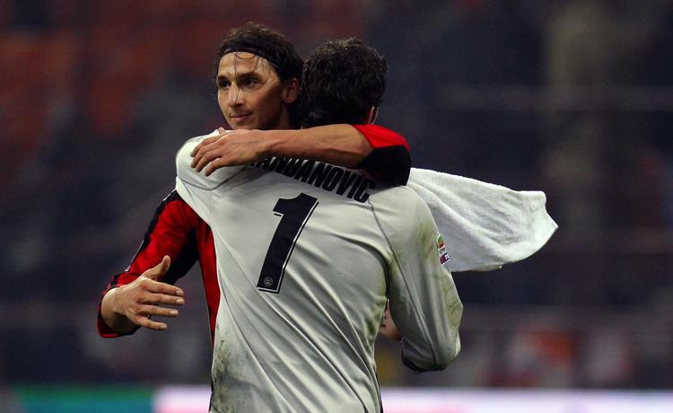 målscorer. Zlatan Ibrahimovic nåede op på 11 ligamål i denne sæson med udligningen mod Udinese. 