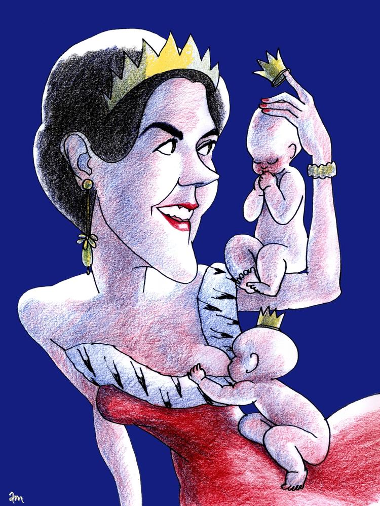 Elvis? Læserne har mange interessante bud på, hvad hele Danmarks nye prins og prinsesse skal hedde. 