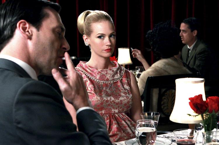 KUNST. Don og Betty Draper fra 'Mad Men' er blot et par af de karismatiske hovedpersoner, der har succes i danskernes stuer. 