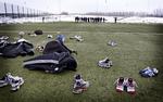 Trængsel. Med 29 spillere i aktion var der trængsel på og uden for træningsbanen, da Brøndby for første gang i år samlede truppen. 